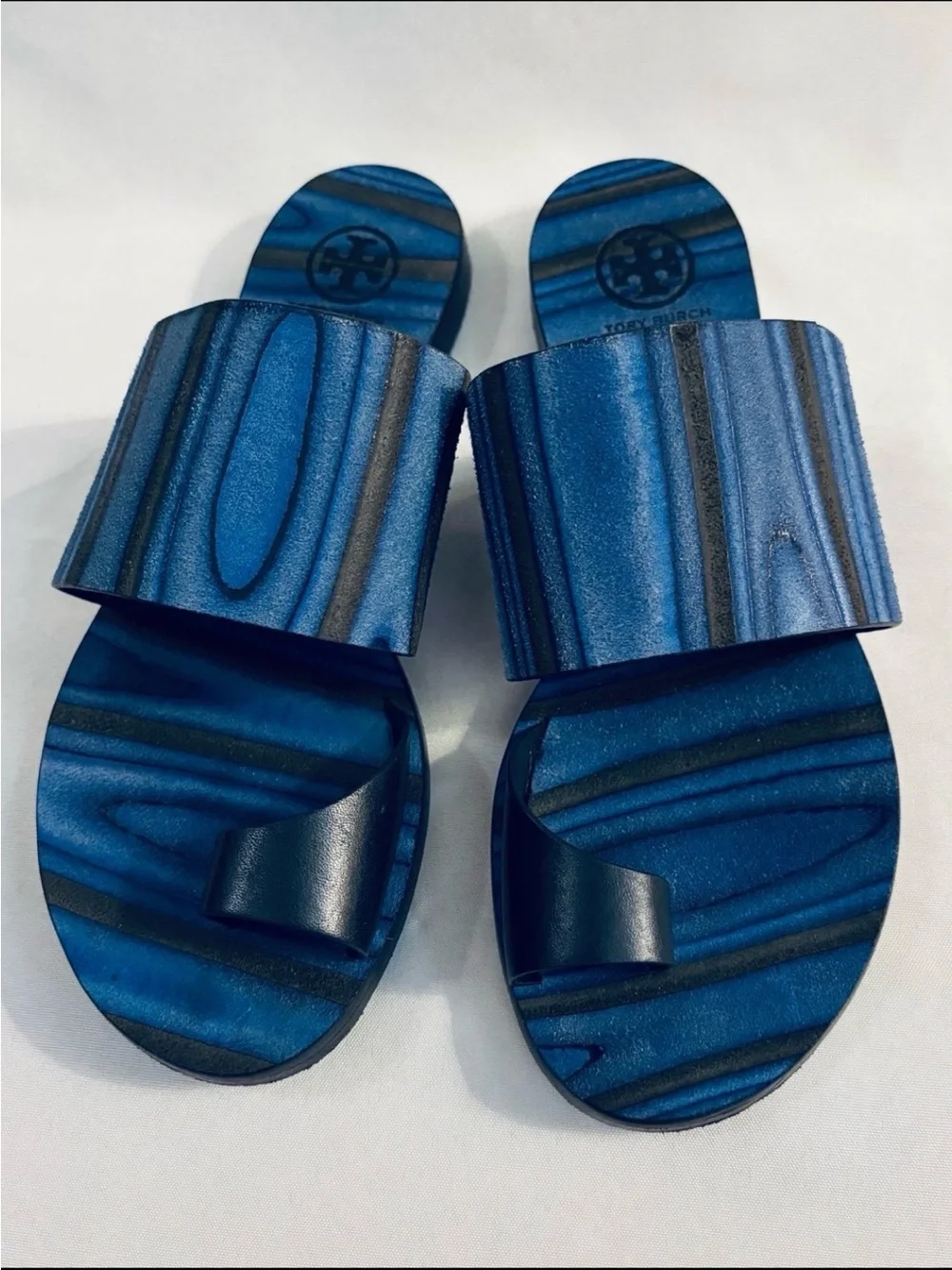 TORY BURCH Kempner One-Toe Slide Sandals